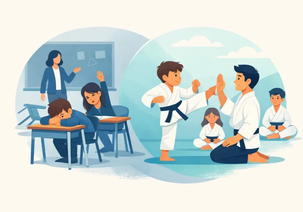 How Karate Improves Classroom Behavior at School