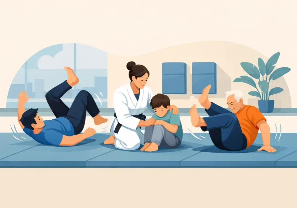 How to Practice Breakfalls Safely at Any Age