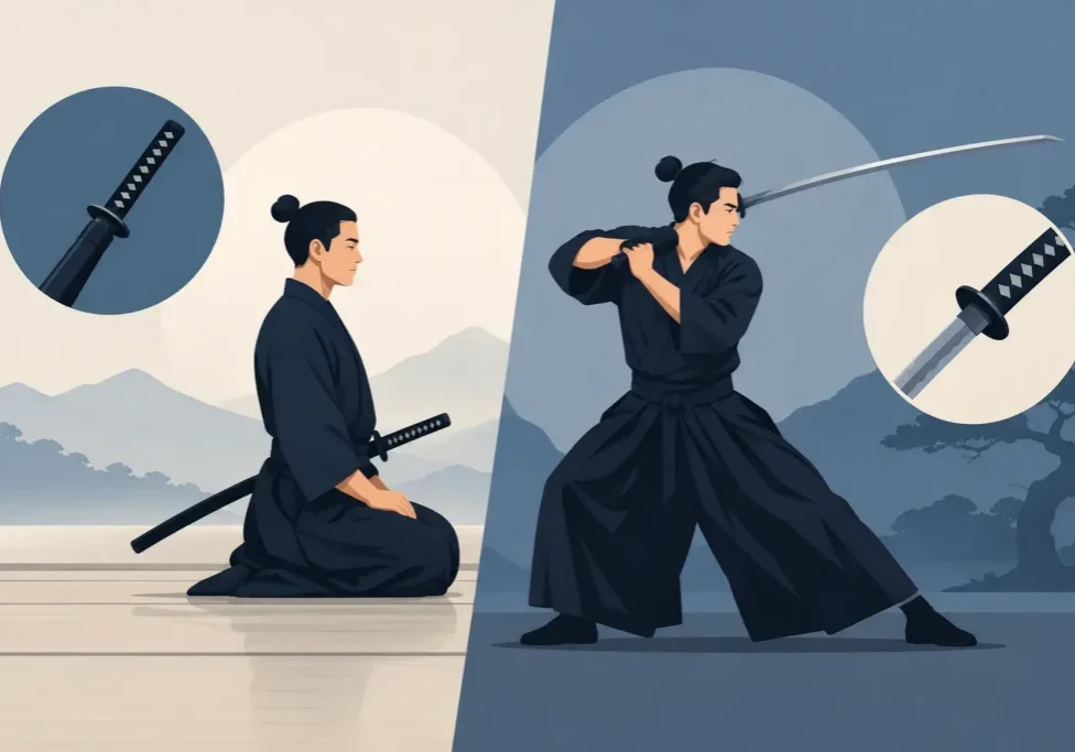 Iaido vs Kenjutsu Swords Explained Clearly