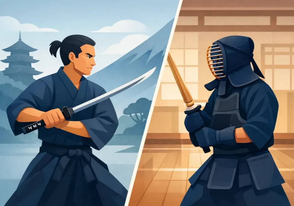Kenjutsu vs Kendo Differences for New Students