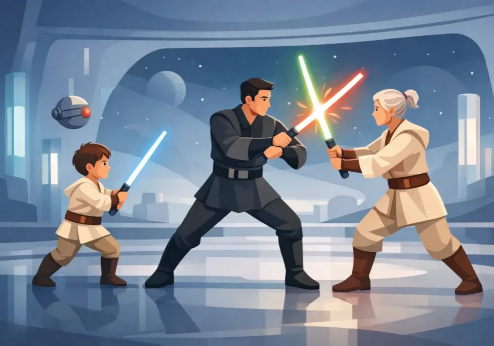 Lightsaber Training Classes for All Ages